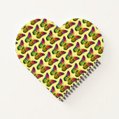 蝶抽象芸術 ノートブック (裏面)