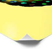 蝶抽象芸術 ポスター (コーナー)