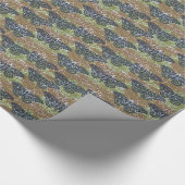蝶抽象芸術 ラッピングペーパー (角)