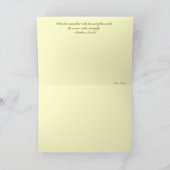 蝶挨拶: カード (内部)