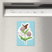 蝶救（昆虫）オオカバマダラ、モナーク蝶マグネット マグネット (インサイチュ (食洗機))