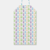 蝶新生児用ギフトラベル ギフトタグ (裏面)