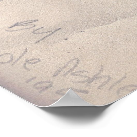 蝶日本のの泡を持つ少女 ポスター (角)