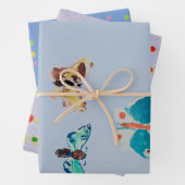 蝶日本の包み紙シートセット ラッピングペーパーシート (インサイチュ)