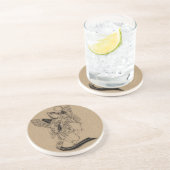 蝶日本の天使 コースター (側面)