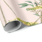 蝶日本の花包紙 ラッピングペーパー (ロールコーナー)