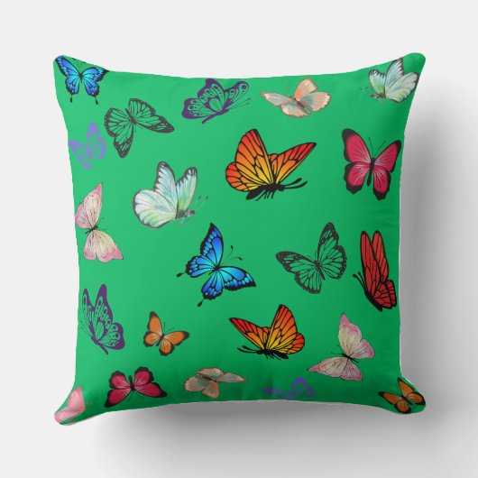 蝶枕 クッション (裏面)