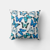 蝶枕(白い) クッション (正面)