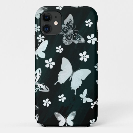 蝶柄 14 Case-Mate iPhoneケース (裏面)