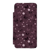 蝶柄 5 INCIPIO iPhoneウォレットケース (フォリオ 正面)