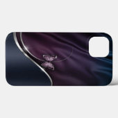 蝶柄 Case-Mate iPhone カバー (裏面 (横))