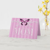 蝶母の日カード カード (黄色い花)