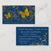 蝶渦巻 名刺 (正面/裏面)