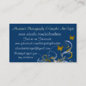 蝶渦巻 名刺 (裏面)