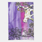 蝶猫 キッチンタオル (縦)