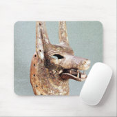 蝶番を付けられた顎とのAnubisの頭部、 マウスパッド (マウス)