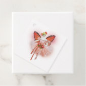 蝶白熱［赤熱］光を放つ妖精の赤ちゃんシャワー フェイバータグ (インサイチュ)