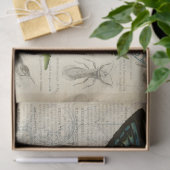 蝶短命なもののDecoupageの紙 薄葉紙 (ギフト)