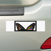 蝶窓 バンパーステッカー (車上)