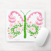 蝶結婚々 マウスパッド (マウス)