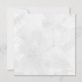 蝶結婚式招待状 招待状 (裏面)