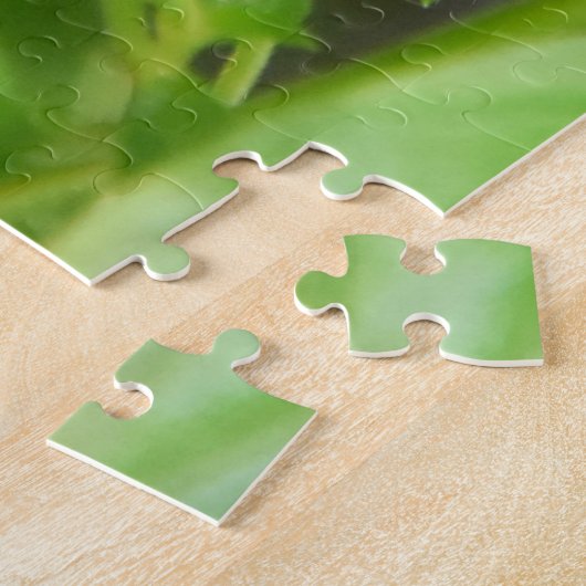 蝶絵を描様。 ジグソーパズル (側面)