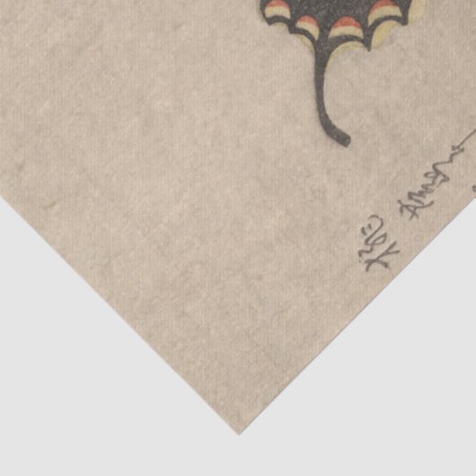 蝶絵画の手巻き群れ俊満 薄葉紙 (詳細)