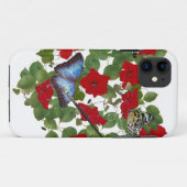 蝶絵画の Case-Mate iPhoneケース (裏面(横))