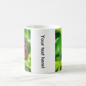 蝶絵画虫 コーヒーマグカップ (中央)