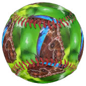 蝶絵画虫 ソフトボール (裏面)