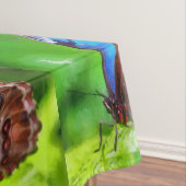 蝶絵画虫 テーブルクロス (インサイチュ)