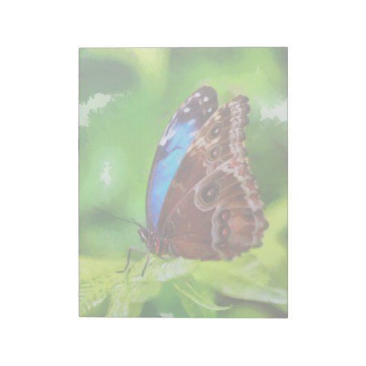 蝶絵画虫 ノートパッド (回転)