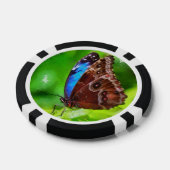 蝶絵画虫 ポーカーチップ (シングル)