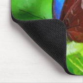 蝶絵画虫 マウスパッド (コーナー)