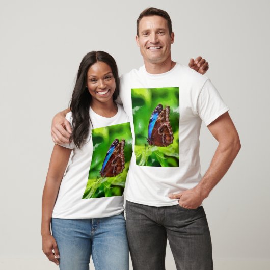 蝶絵画虫 Tシャツ (ユニセックス)