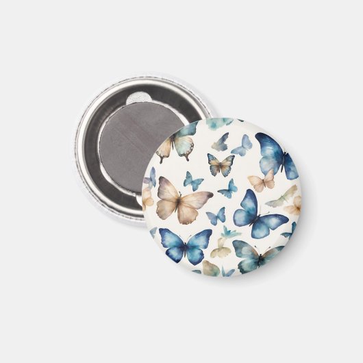 蝶美しい マグネット (正面/裏面)