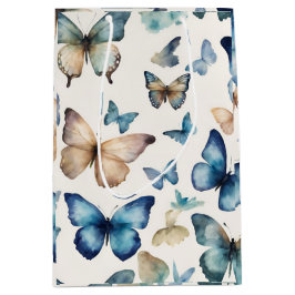 蝶美しい ミディアムペーパーバッグ