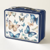 蝶美しい メタルランチボックス (裏面)