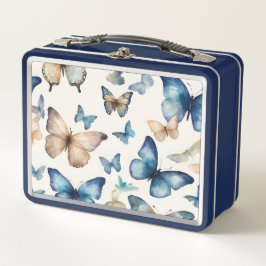 蝶美しい メタルランチボックス