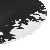 蝶群れパターン カッティングボード (角)