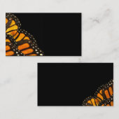蝶翼の名刺のテンプレートの写真の芸術 名刺 (正面/裏面)