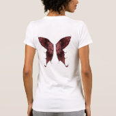 蝶翼 Tシャツ (裏面)