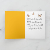 蝶考えの瓶 カード (内部)