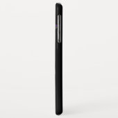 蝶自然のテーマのモノグラム Case-Mate iPhoneケース (裏面/左)