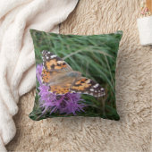 蝶自然枕 クッション (ブランケット)