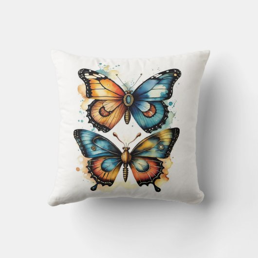 蝶自然 クッション (裏面)