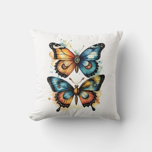 蝶自然 クッション (正面)