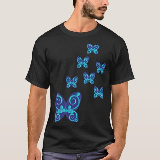 蝶自然 Tシャツ (正面)