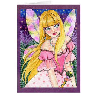 蝶花のアンハワード著妖精のファンタジーカード