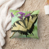 蝶花の枕 クッション (ブランケット)